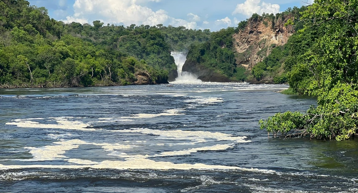 Murchison Falls on the River Nile in Uganda