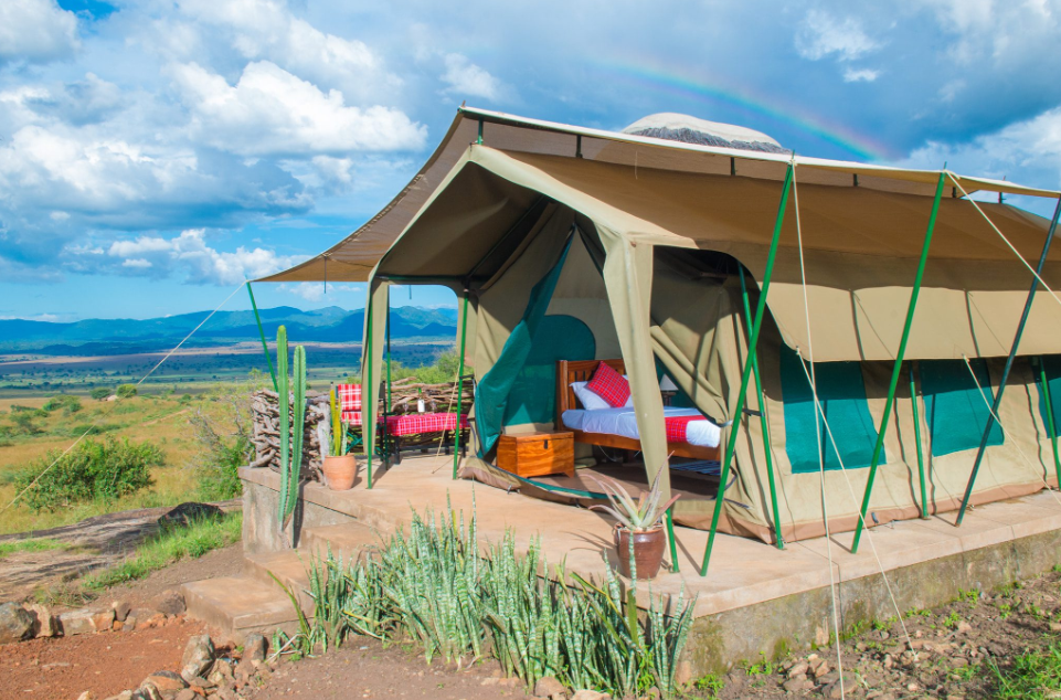 Budget African Safari Camp